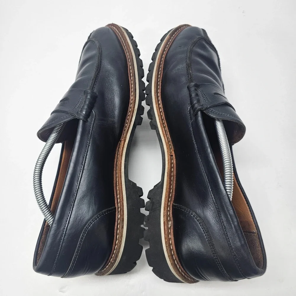 Allen Edmonds Freeport Weatherproof Penny Loafer Color Black, Size 11